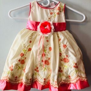 Dress 👗 with Beautiful Flower 🌺 Designs